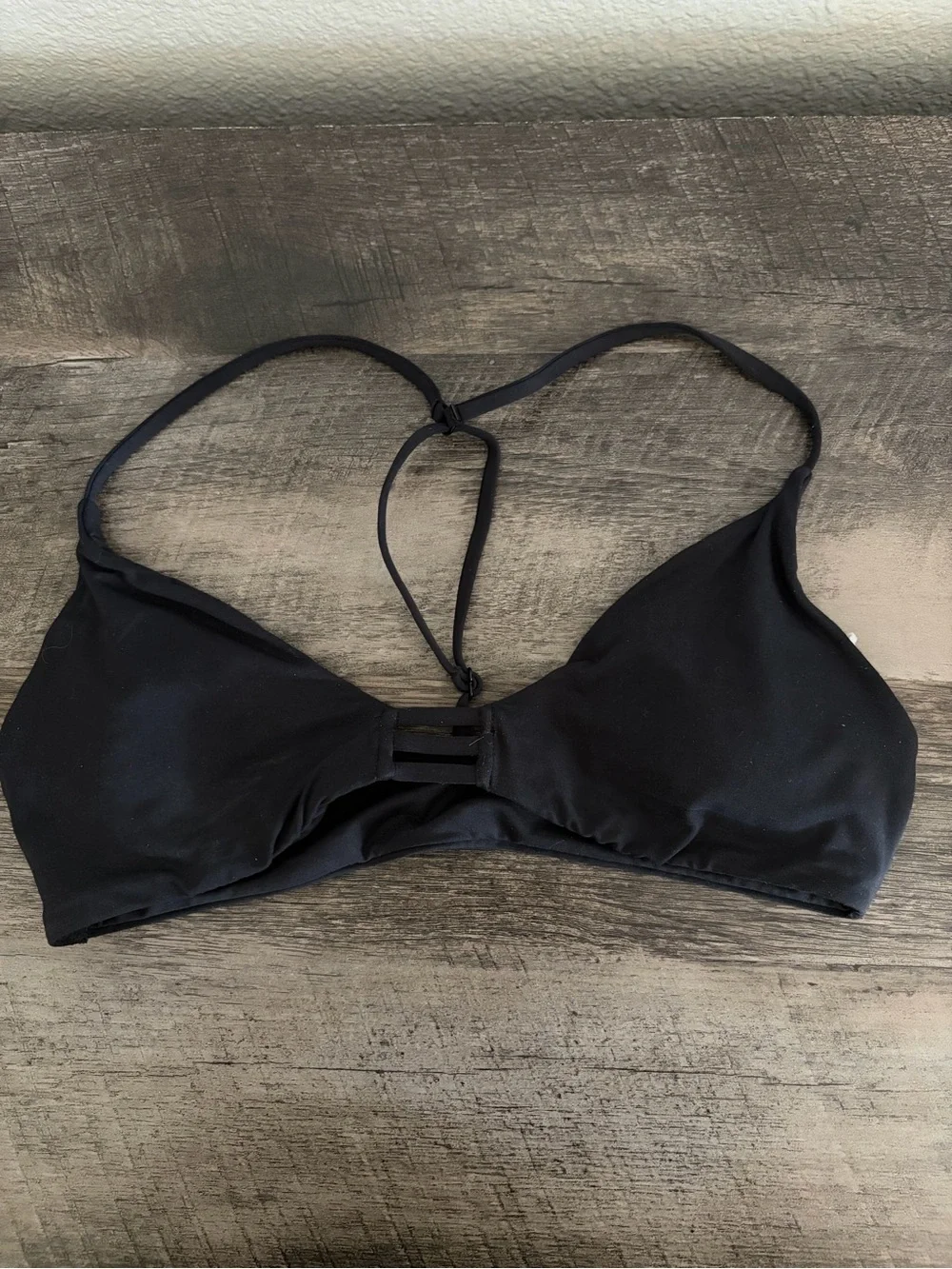 Women's Roxy Black Swim Top